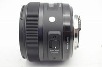 美品 SIGMA シグマ Art 30mm F1.4 DC HSM Nikon ニコン Fマウント APS-C 単焦点レンズ 元箱付 250212j