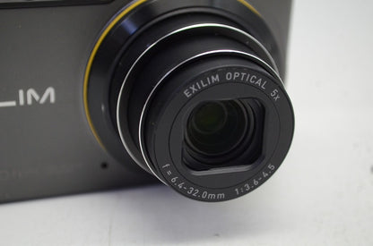 訳あり品 CASIO カシオ EXILIM EX-FC100 コンパクトデジタルカメラ ブラック 元箱付 250905q