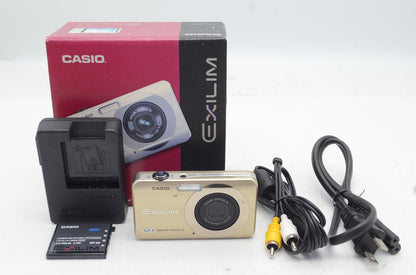 CASIO カシオ EXILIM EX-Z90 コンパクトデジタルカメラ ゴールド 元箱付 250905p
