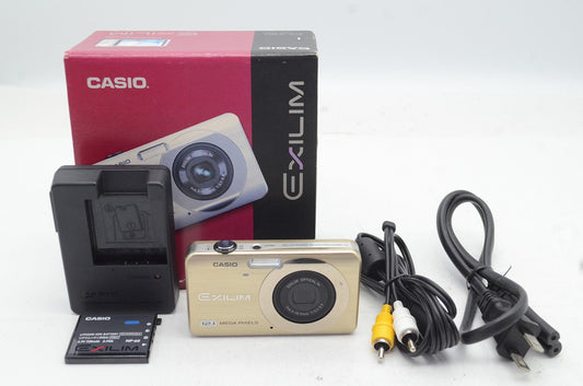 CASIO カシオ EXILIM EX-Z90 コンパクトデジタルカメラ ゴールド 元箱付 250905p