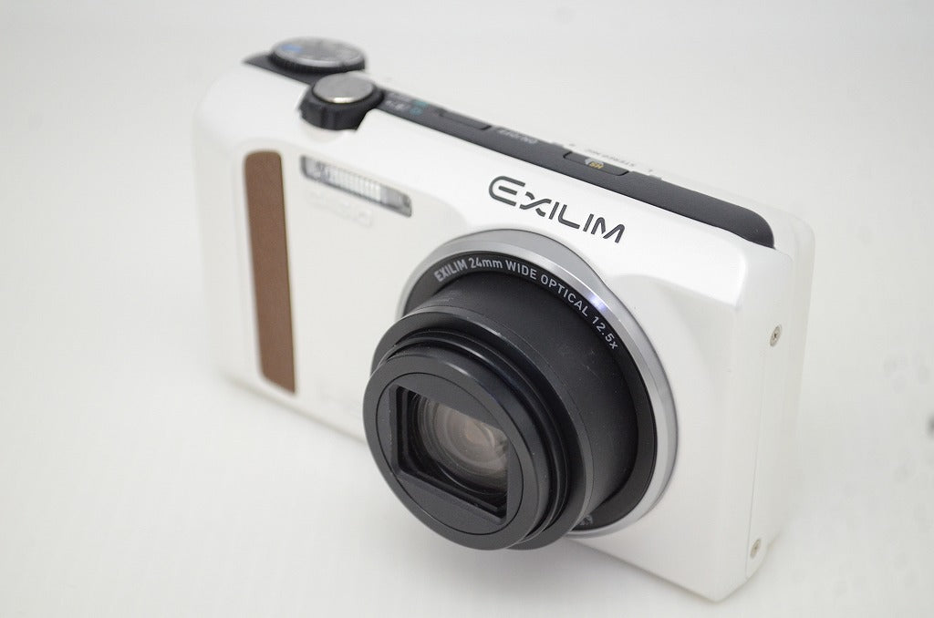 CASIO カシオ HIGH SPEED EXILIM EX-ZR400 コンパクトデジタルカメラ ホワイト 251113l