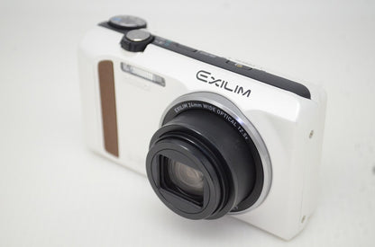 CASIO カシオ HIGH SPEED EXILIM EX-ZR400 コンパクトデジタルカメラ ホワイト 251113l