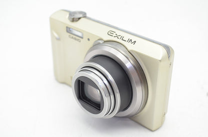 美品 CASIO カシオ EXILIM EX-ZS150 コンパクトデジタルカメラ ゴールド 元箱付 250905g