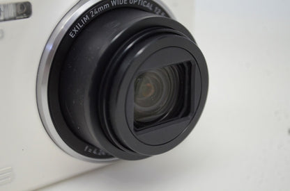 CASIO カシオ HIGH SPEED EXILIM EX-ZR400 コンパクトデジタルカメラ ホワイト 251113l