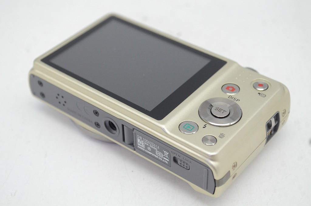 美品 CASIO カシオ EXILIM EX-ZS150 コンパクトデジタルカメラ ゴールド 元箱付 250905g