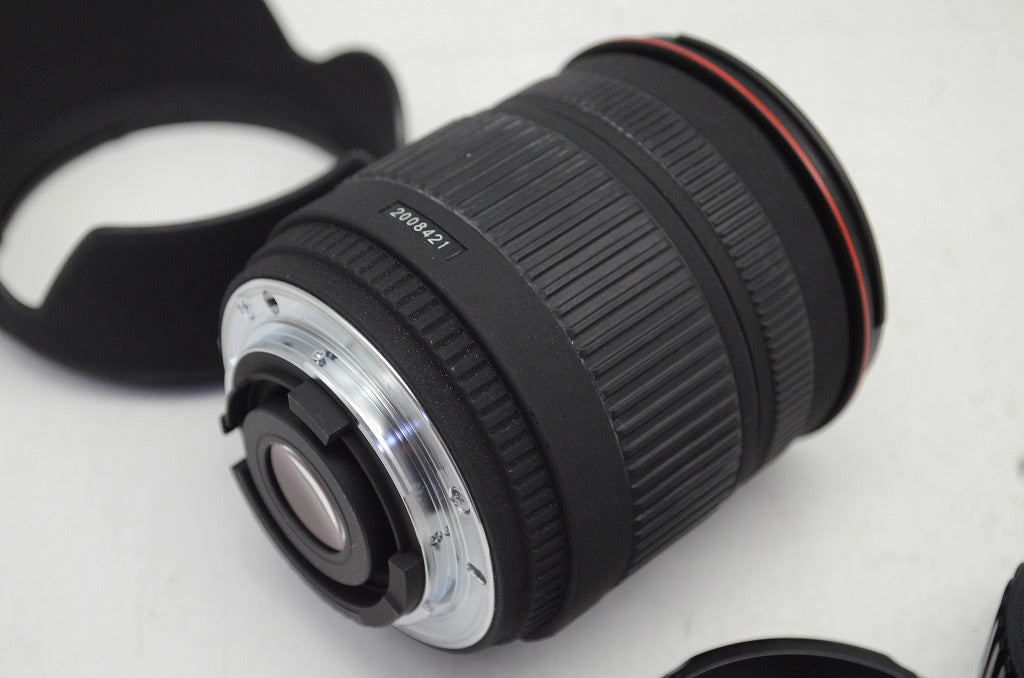 SIGMA シグマ AF 18-200mm F3.5-6.3 DC Nikon ニコン Fマウント APS-C ズームレンズ フード付 250905t