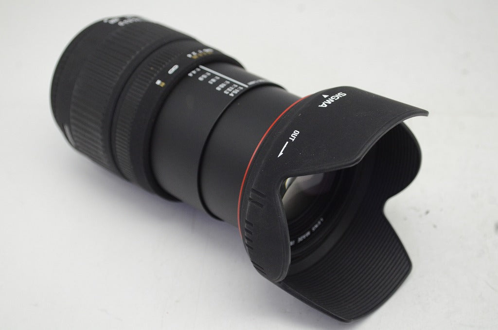 SIGMA シグマ AF 18-200mm F3.5-6.3 DC Nikon ニコン Fマウント APS-C ズームレンズ フード付 250905t