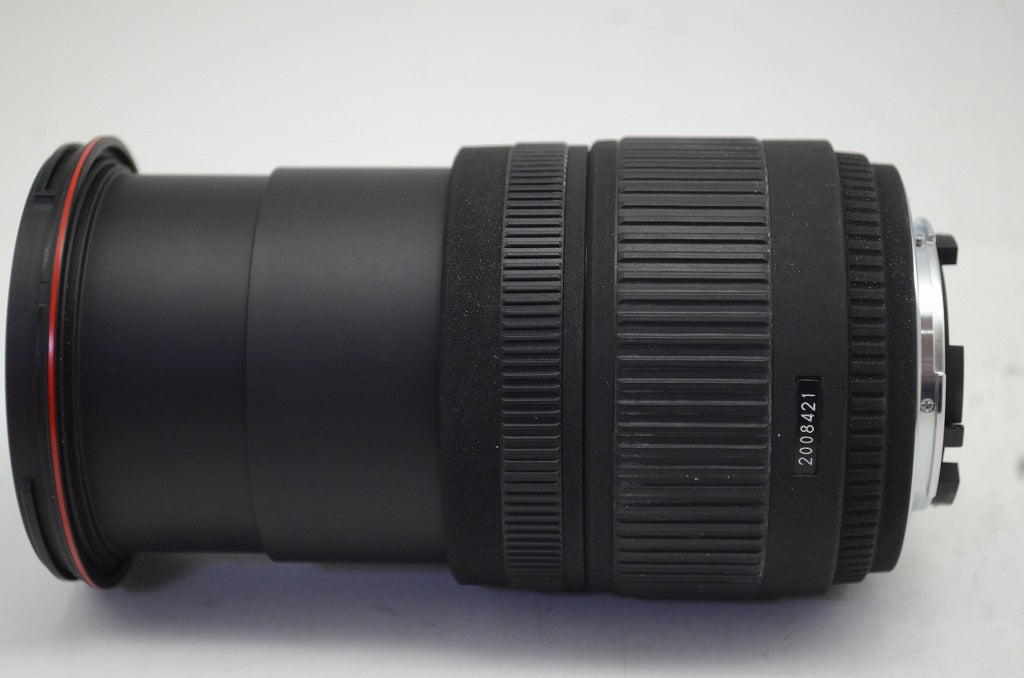 SIGMA シグマ AF 18-200mm F3.5-6.3 DC Nikon ニコン Fマウント APS-C ズームレンズ フード付 250905t