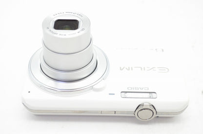 良品 CASIO カシオ EXILIM EX-ZS25 コンパクトデジタルカメラ ホワイト 元箱付 250905o