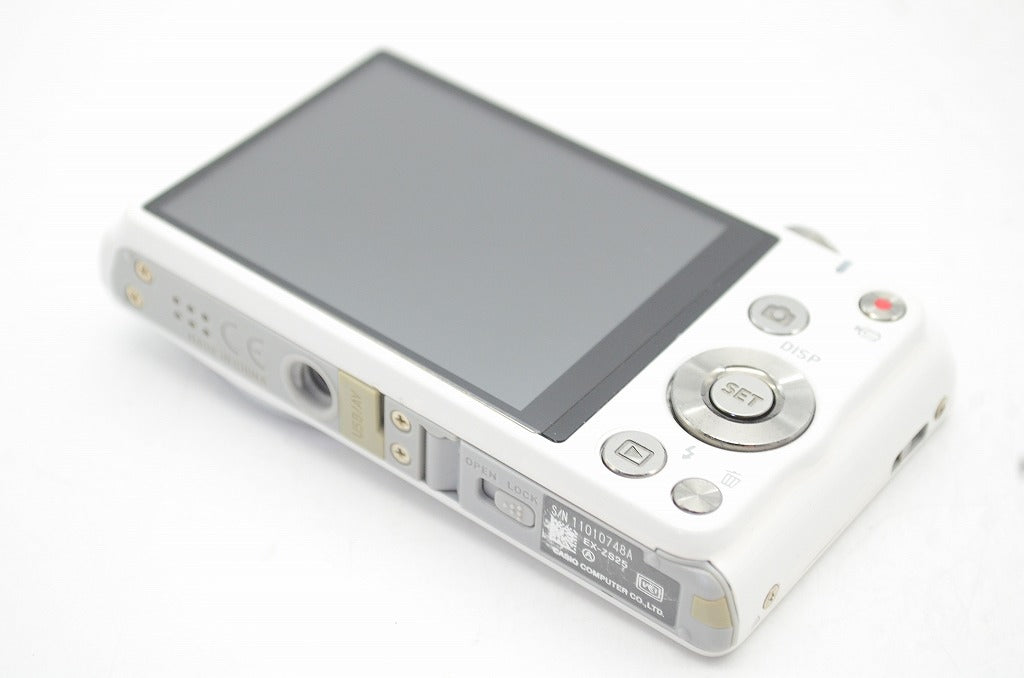 良品 CASIO カシオ EXILIM EX-ZS25 コンパクトデジタルカメラ ホワイト 元箱付 250905o