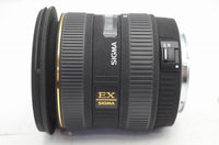 良品 SIGMA AF 10-20mm F4-5.6 EX DC HSM Canon EFマウント APS-C ズームレンズ ケース付 250212z