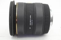 良品 SIGMA AF 10-20mm F4-5.6 EX DC HSM Canon EFマウント APS-C ズームレンズ ケース付 250212z