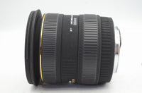 良品 SIGMA AF 10-20mm F4-5.6 EX DC HSM Canon EFマウント APS-C ズームレンズ ケース付 250212z