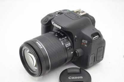 良品 Canon キヤノン EOS Kiss X7i + EF-S 18-55mm F3.5-5.6 IS STM デジタル一眼レフカメラ 250905v