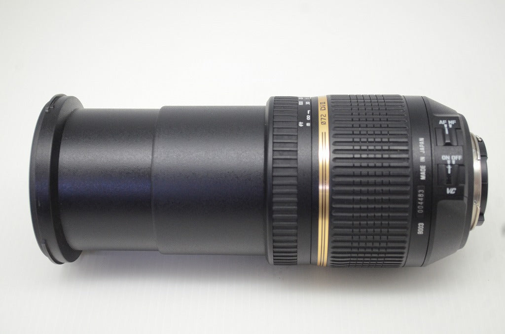 良品 TAMRON AF 18-270mm F3.5-6.3 Di II VC LD Aspherical IF MACRO B003 Nikon Fマウント APS-C フード付 251112z