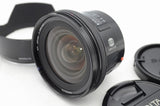 良品 MINOLTA AF 20mm F2.8 New Second version SONY αマウント フルサイズ フード付 250213r