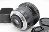 良品 MINOLTA AF 20mm F2.8 New Second version SONY αマウント フルサイズ フード付 250213r