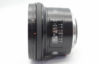 良品 MINOLTA AF 20mm F2.8 New Second version SONY αマウント フルサイズ フード付 250213r