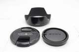 良品 MINOLTA AF 20mm F2.8 New Second version SONY αマウント フルサイズ フード付 250213r