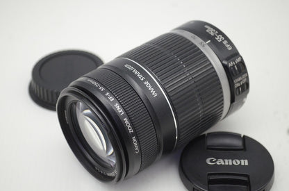 Canon キヤノン EF-S 55-250mm F4-5.6 IS APS-C ズームレンズ 251113e
