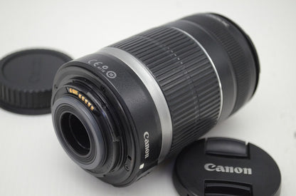 Canon キヤノン EF-S 55-250mm F4-5.6 IS APS-C ズームレンズ 251113e