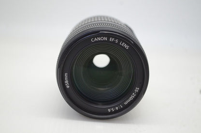 Canon キヤノン EF-S 55-250mm F4-5.6 IS APS-C ズームレンズ 251113e