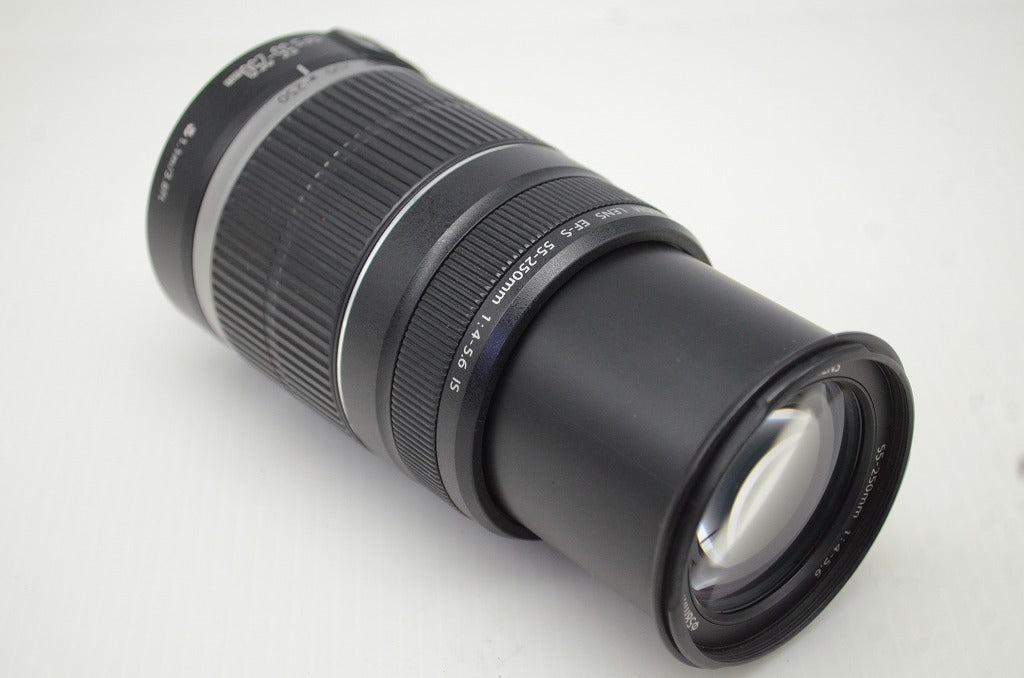 Canon キヤノン EF-S 55-250mm F4-5.6 IS APS-C ズームレンズ 251113e