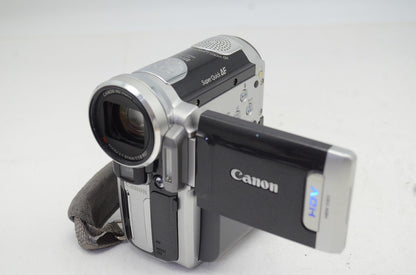 Canon キヤノン iVIS HV10 デジタルビデオカメラ シルバー 250905i