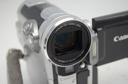 Canon キヤノン iVIS HV10 デジタルビデオカメラ シルバー 250905i