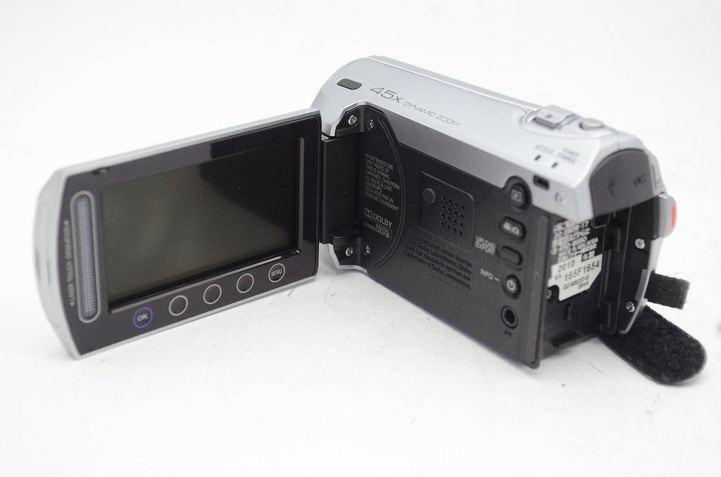 良品 JVC ケンウッド Everio GZ-MS237 デジタルビデオカメラ シルバー 元箱付 250904i