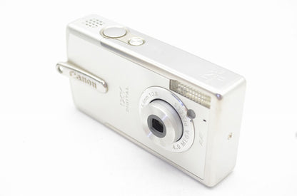 良品 Canon キヤノン IXY DIGITAL L コンパクトデジタルカメラ シルバー ケース付 250905ab