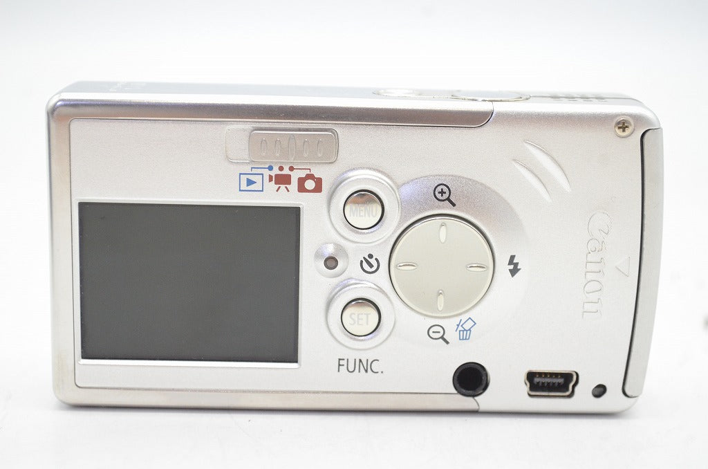 良品 Canon キヤノン IXY DIGITAL L コンパクトデジタルカメラ シルバー ケース付 250905ab