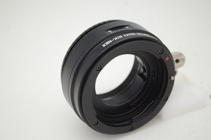 良品 KIPON マウントアダプター Shift NIK-NEX Nikon Fマウントレンズ SONY Eマウント ボディ シフト機能付 251113u