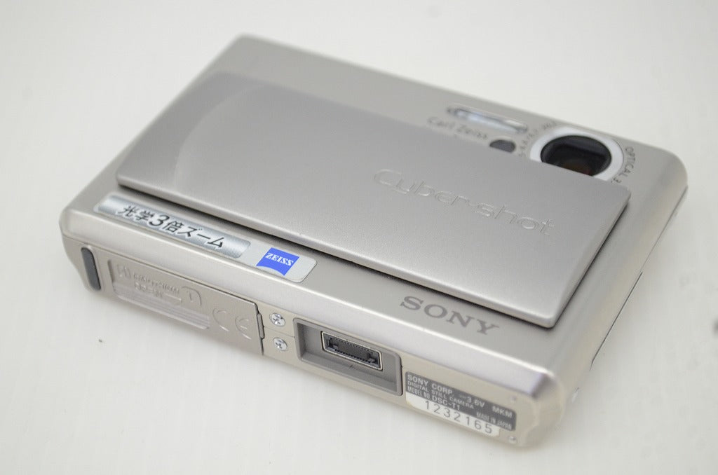 美品 SONY ソニー Cyber-shot DSC-T1 コンパクトデジタルカメラ シルバー 251110w