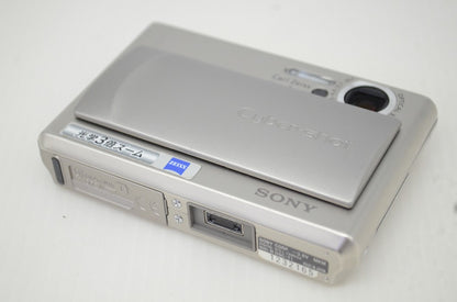 美品 SONY ソニー Cyber-shot DSC-T1 コンパクトデジタルカメラ シルバー 251110w