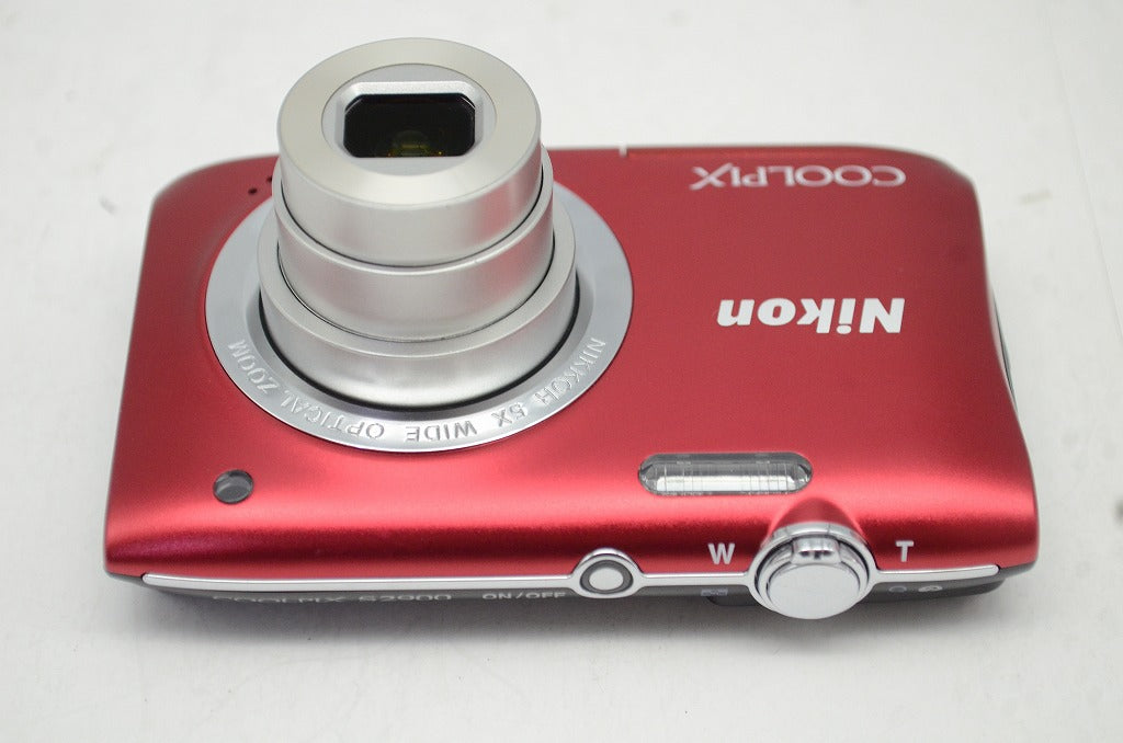 美品 Nikon ニコン COOLPIX S2900 コンパクトデジタルカメラ レッド 250904d