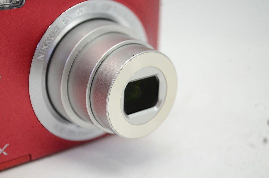 美品 Nikon ニコン COOLPIX S2900 コンパクトデジタルカメラ レッド 250904d