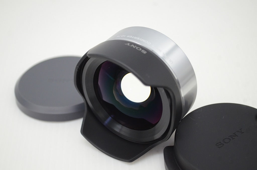 美品 SONY ソニー VCL-ECU1 Eマウント用 ウルトラワイドコンバーター 元箱付 251113s