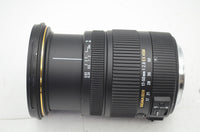 美品 SIGMA 17-50mm F2.8 EX DC OS HSM Canon EFマウント APS-C ズームレンズ フード付 250217ac