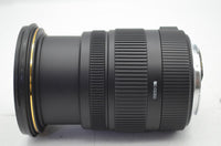 美品 SIGMA 17-50mm F2.8 EX DC OS HSM Canon EFマウント APS-C ズームレンズ フード付 250217ac