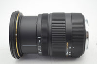 美品 SIGMA 17-50mm F2.8 EX DC OS HSM Canon EFマウント APS-C ズームレンズ フード付 250217ac