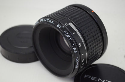 美品 ペンタックス SMC PENTAX 67 120mm F3.5 SOFT 中判レンズ MF 251110d