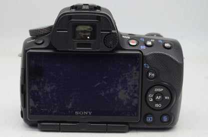 SONY α33 SLT-A33L ズームレンズキット DT 18-55mm F3.5-5.6 SAM SAL1855 デジタル一眼 250820aa