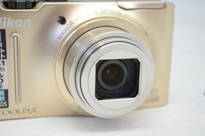Nikon ニコン COOLPIX S8100 コンパクトデジタルカメラ ゴールド 250903d