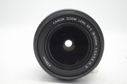 訳あり品 Canon キヤノン EF-S 18-55mm F3.5-5.6 IS II APS-C ズームレンズ 250910e