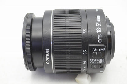 訳あり品 Canon キヤノン EF-S 18-55mm F3.5-5.6 IS II APS-C ズームレンズ 250910e