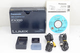 良品 Panasonic パナソニック LUMIX DMC-FX100 コンパクトデジタルカメラ ゴールド 元箱付 240316q