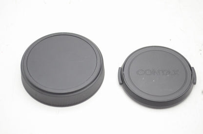 レア 美品 CONTAX コンタックス Carl Zeiss Planar T* 45mm F2 G用 単焦点レンズ ブラック 250911b