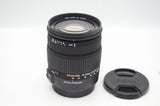 美品 SIGMA シグマ 18-125mm F3.8-5.6 DC OS HSM Canon EFマウント APS-C ズームレンズ 250220c