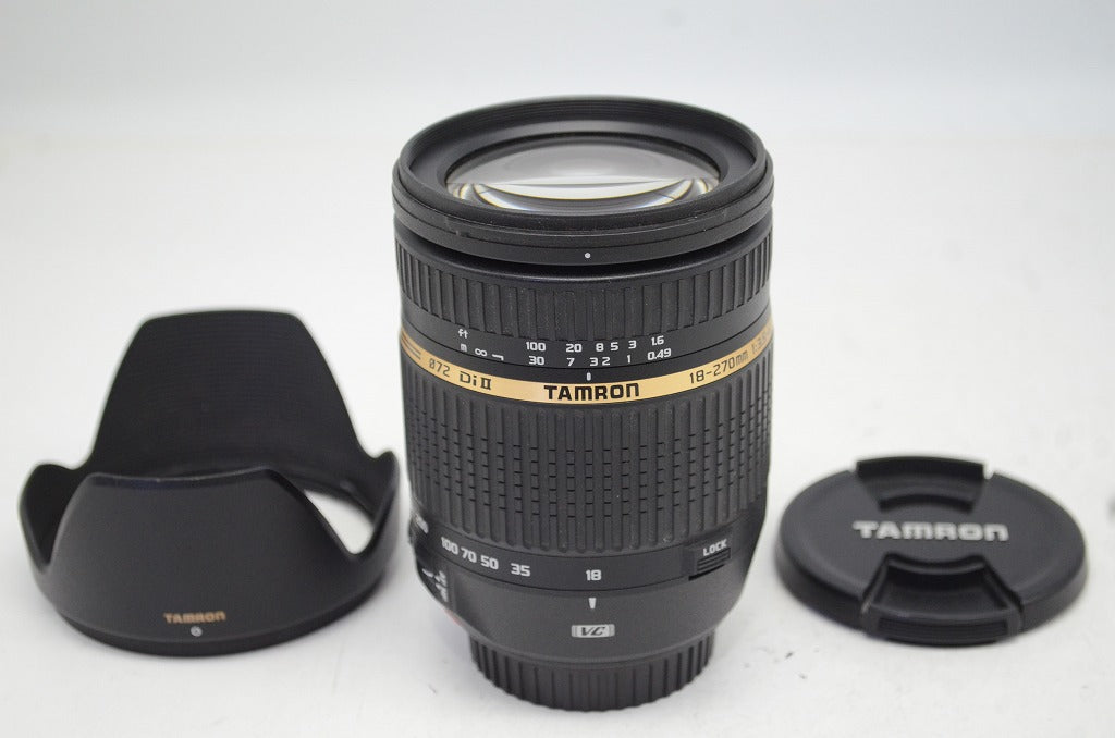 訳あり品 TAMRON AF 18-270mm F3.5-6.3 Di II VC LD Aspherical IF MACRO B003 Canon APS-C 250910p